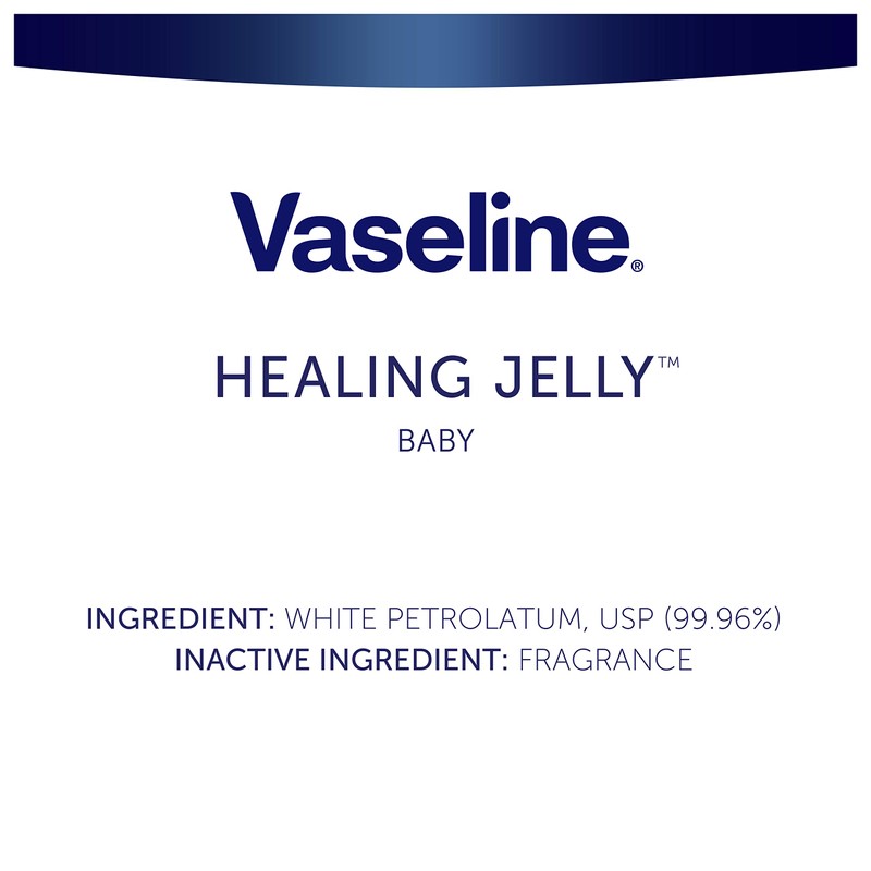 Vaseline Healing Jelly Petroleum Jelly For Diaper Rash Moisturizer For