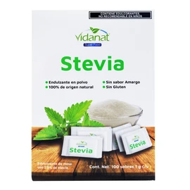 Endulzante Stevia 100 SOB 1G. Vidanat