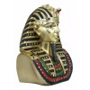 Ebros Large Golden Mask of Pharaoh Egyptian King TUT Bust