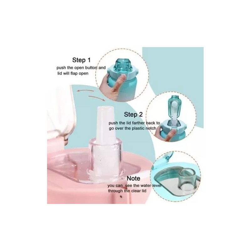 Bonachan Botella De Agua Cilindro 2l Motivacional Libre De Bpa