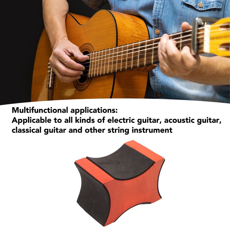 Guitar Neck Support Maple Wood Adjustable Multifunctional String Instrument Neck
