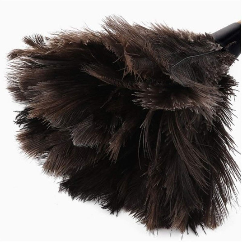 CULASIGN Duster ostrich bamboo handle feather duster ostrich natural ostrich