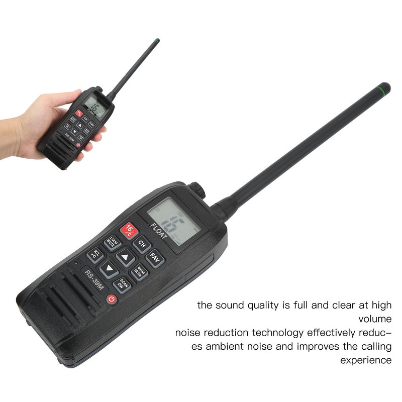 Marine Walkie Talkies 6W 1W VHF Two Way Radios Floating