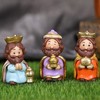 Colorful Nativity Scene Figurine Set Cute Animals Rugged Lightweight Reliable