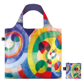 LOQI Delaunay Low-key Eco Bag, Circular Foam, Recycled, Foldable, Fashionable