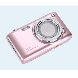 Digital Camera 58MP 4K HD 2.88 Inch IPS Screen 16x Zoom Auto Focus Compact for Travel Photography Vlogging (PINK)