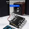 ZK MT21 Bluetooth Power Amplifier Board 2.1 Channel DC 12V‑24V