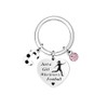 LUXYSODE Football Initial A-Z Keyring Football Gifts Football Keyring Keychains