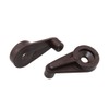 ITROLLE Glass Retainer Clip 40PCS 4mm Brown Glass Cabinet Clips