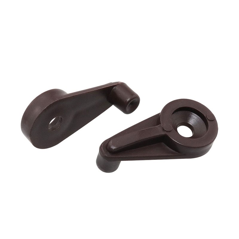 ITROLLE Glass Retainer Clip 40PCS 4mm Brown Glass Cabinet Clips