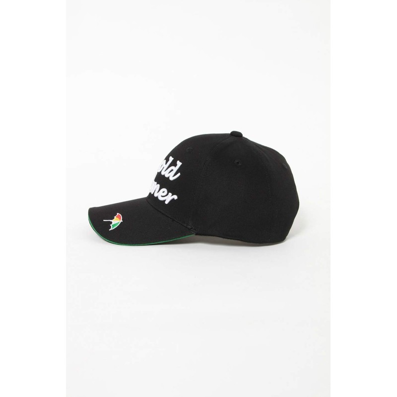 Arnold Palmer APCP-09H Men's Golf Cap, Logo Twill Cap, white