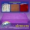 Fabuloso Microfiber Cleaning Cloths for Home & Car, Lint-Free Scratch-Free