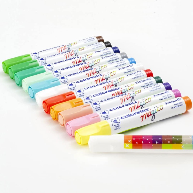 Plumones Colorella Mágico 12 piezas Pelikan