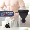 TEESSUE 4 Pcs Protein Powder Container, Portable Protein Powder Travel