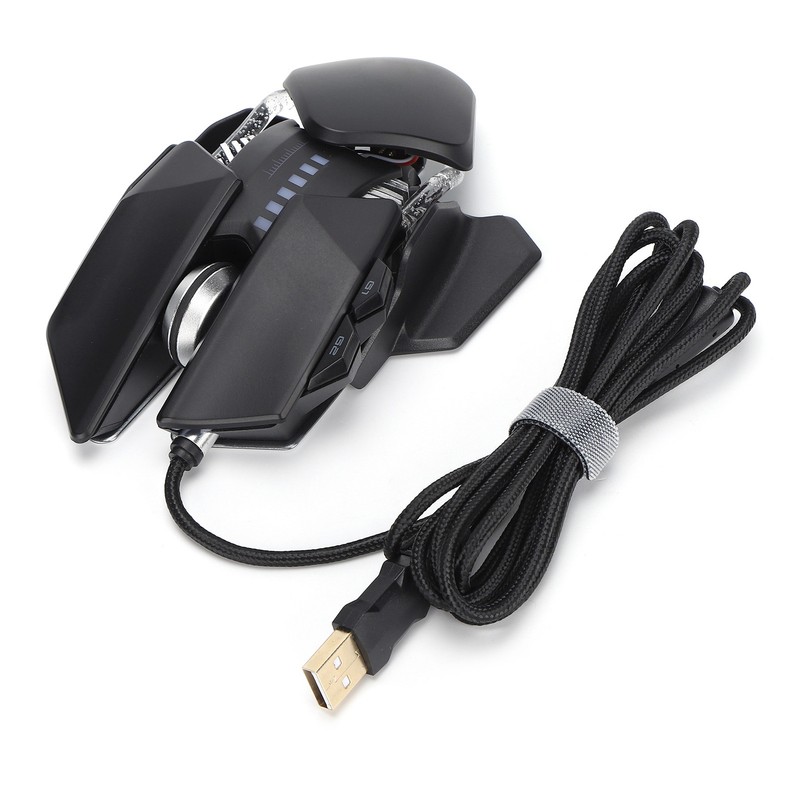 Gaming Mice Adjustable Shape Mechanical Mouse Office Game Dual Mode