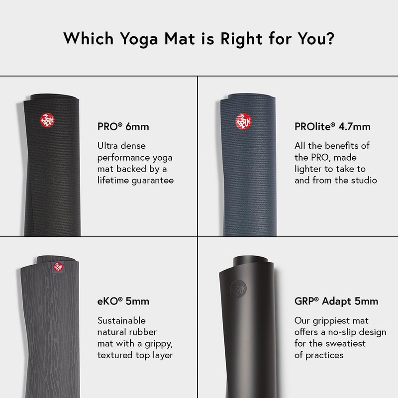 Manduka Pro Travel Mat 2.0 - Black
