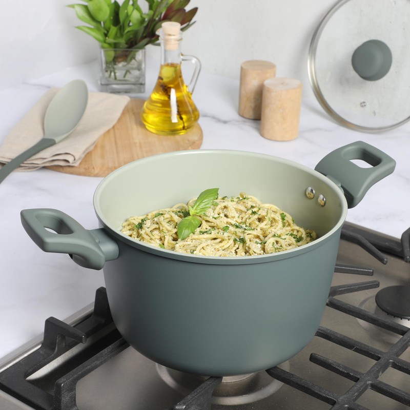 Gibson Home Barnsdall 10 Piece Premium PFA Free Ceramic Nonstick