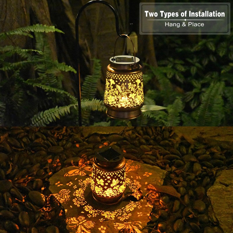 SyouHome Outdoor Solar Lantern