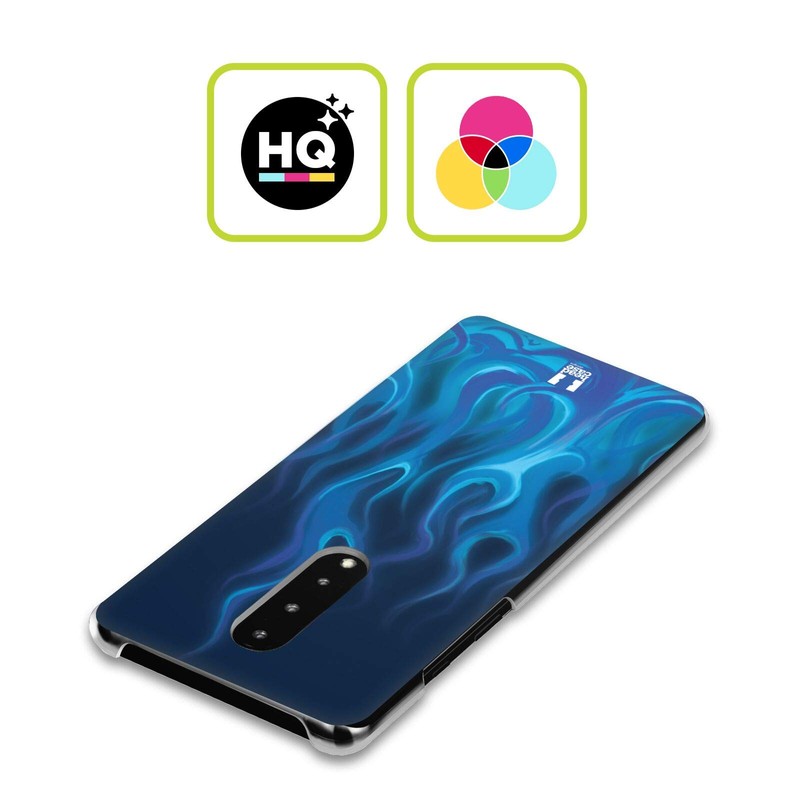 Head Case Designs Blue Flames Hard Case Cover for Oppo
