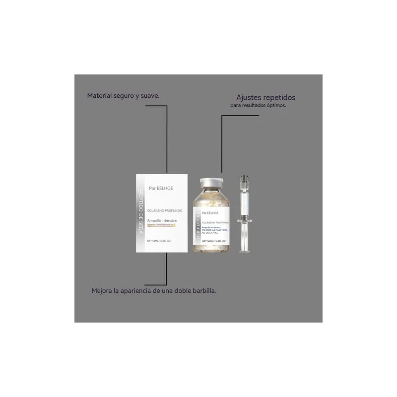 Sérum Facial Antiedad Coreano, Intenso En Péptidos De Coláge