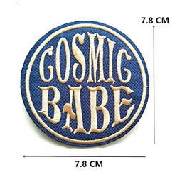 Cosmic Babe Iron on Sew on Embroidered Patch Cosplay Children's Fancy Dress
