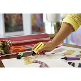 Highlighter - STABILO BOSS ORIGINAL - Pack of 10 - Yellow
