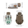 NECARL Tactical Helmet Light with IR Strobe + 5-Speeds Strobe