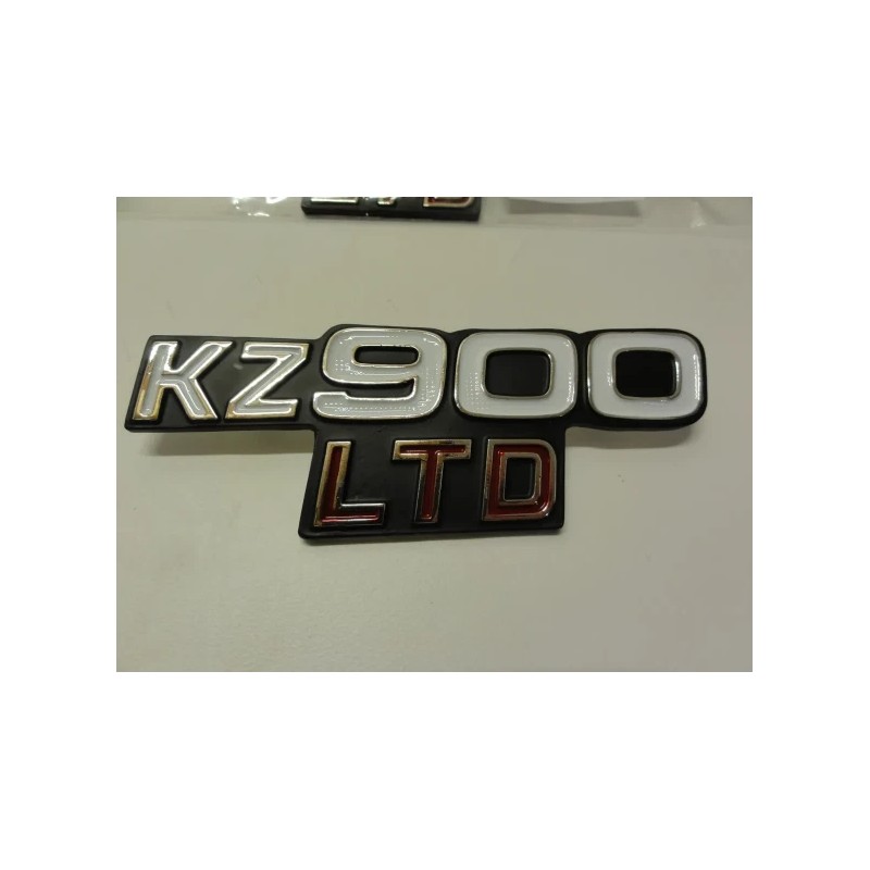 Kawasaki OSVP-088 Pair of 1976 Side Cover Emblems KZ900LTD.OE# 56018-260