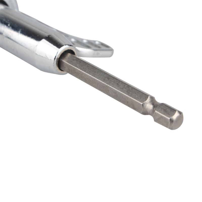 HALJIA 105 Degree 1/4inch Hex Drill Socket Right Angle Driver