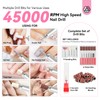 SAVILAND 45000 RPM Portable Nail Drill Machine Colorful Pink