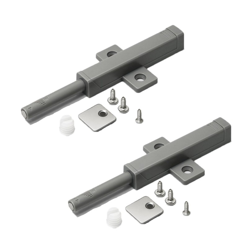 zalati Slide Latch Open Silent Closer for Cupboard Drawer Wardrobe