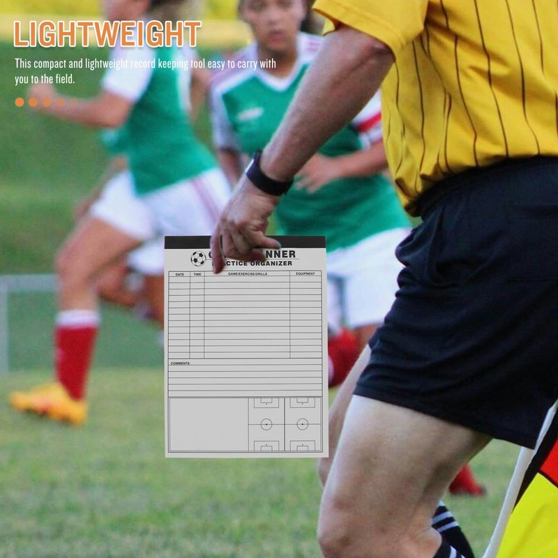 SUPVOX Basketball Score Keeping Football Warning Cards Basketball Scorebook Lightweight