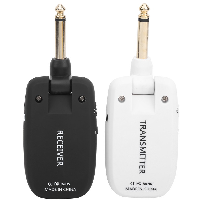 EC‑10 Wireless Guitar Audio Transmitter System Accessories 2.4GHz 6.35mm 24bit/48KBz
