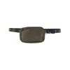 CTM Nylon Rectangle Belt Bag, Olive