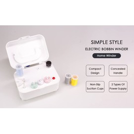 Bobbin Winder for Sewing Machines Automatic Bobbin Winder for Sewing Mainspring Winder,Electric Winder Suitable for Domestic and Industrial Sewing Machines
