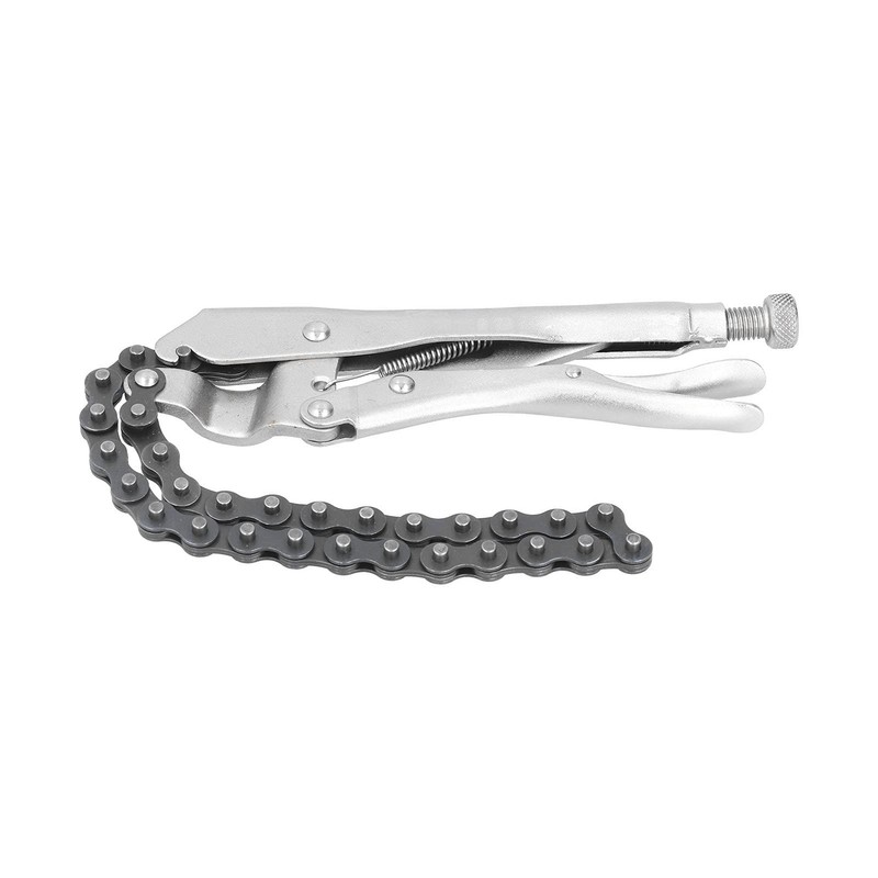 Locking Chain Clamp Pliers Adjustable Chain Wrench Chain Vise Clamping