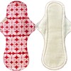 2 Pack South India Eco Femme Cloth Napkins Washable Organic