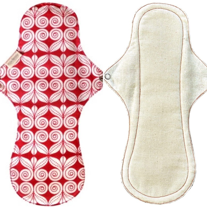 2 Pack South India Eco Femme Cloth Napkins Washable Organic
