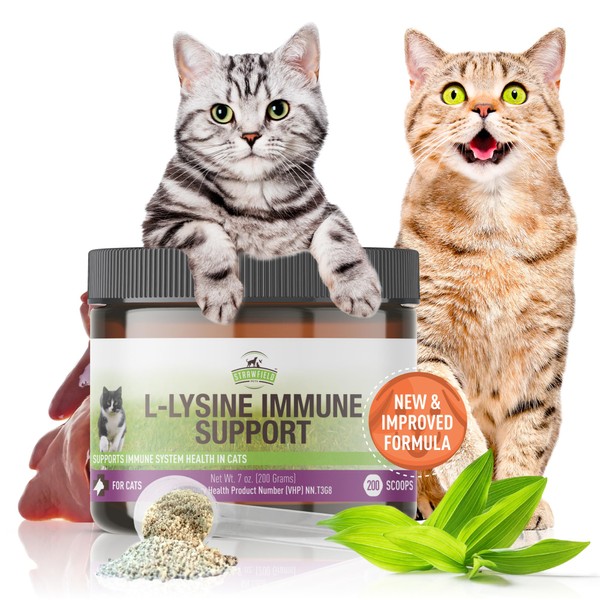 Strawfield Pets L-Lysine Immune Support for Cats & Kittens -