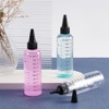 BENECREAT Transparent Plastic Squeeze Bottles, 100ml/3.4 oz, 10 Packs