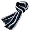 Mens Winter and Fall Cashmere Feel Blue Scarf (Navy Blue)