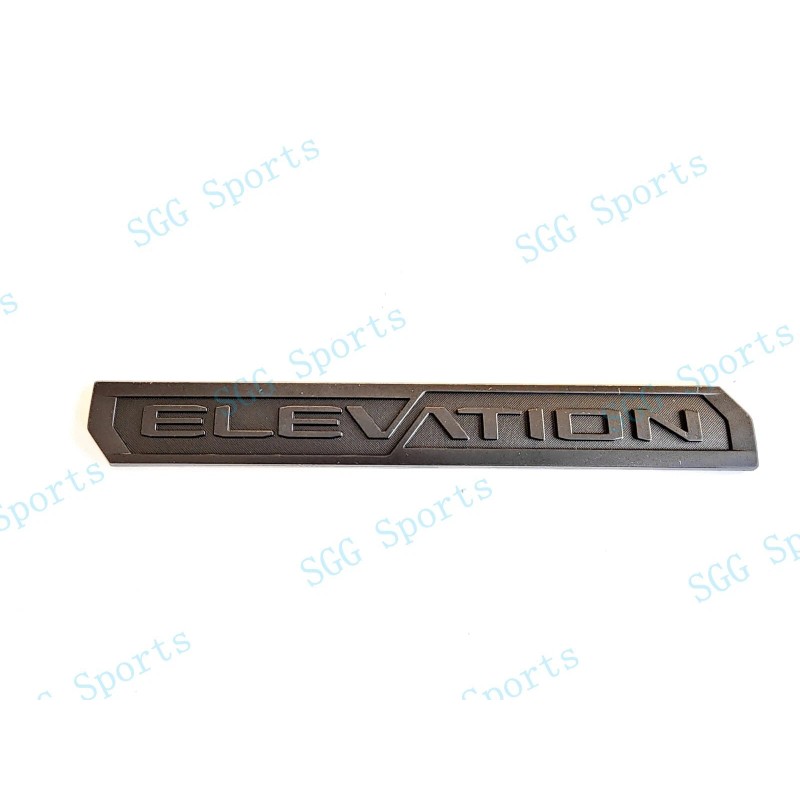 GMC 6PCS Matte Black Door Rear Elevation Canyon 4X4 Emblems