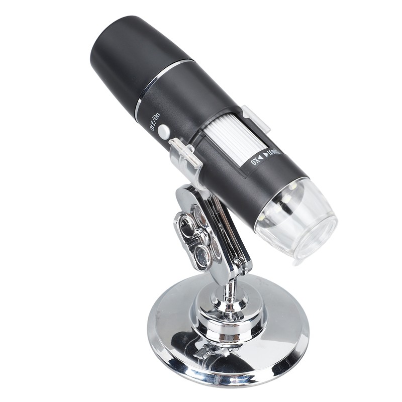 Wireless Digital Microscope With Flexible Stand Photo Video Function 0‑1000X
