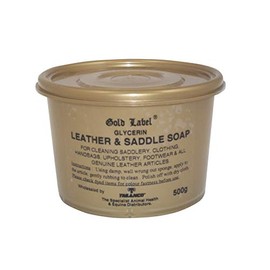 Gold Label Unisex's Herbal Health Glycerin Leather And Saddle Soap, Clear, 500 g