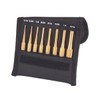 Starrett SB565Z Brass Drive Pin Punches Set, 8 Pieces