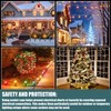 Threlaco 100 Pcs Christmas C9 C7 Socket Cap Light Bulbs