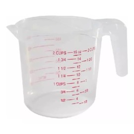 Aleissi Jarra Medidora Cocina Reposteria Fondant 250ml Color Transparente