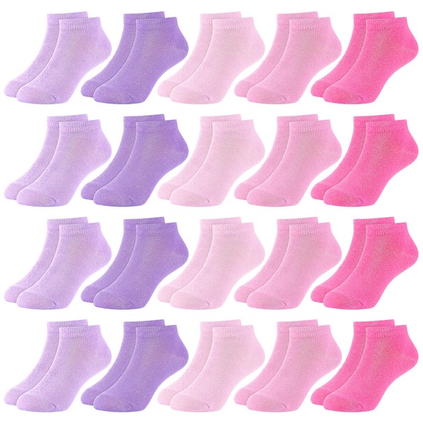 SPTRAMLE 20 Pairs Toddler Socks, Boys Socks for Kids Ankle