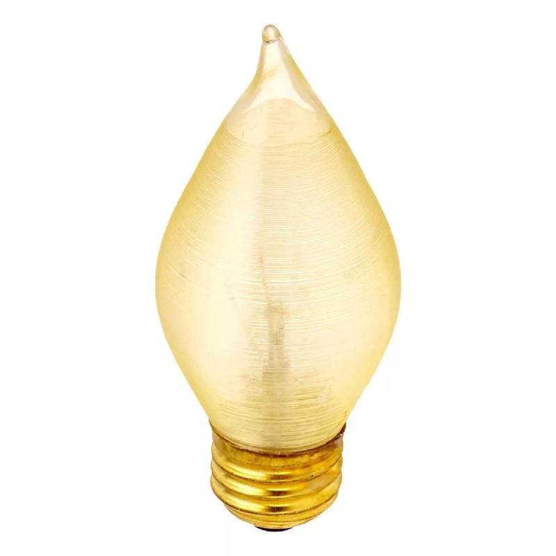 Bulbrite 431140 C15 Spun Thread Chandelier Bulb Medium Base E26
