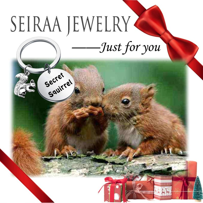 SEIRAA Keychain Jewelry Animal Gift Friendship Keychain Keychain Gift for